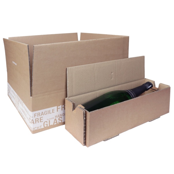 Flaschenkarton Magnum 1,5 Liter für 3 Flaschen