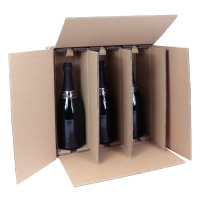 Flaschenkarton Magnum 1,5 Liter für 3 Flaschen