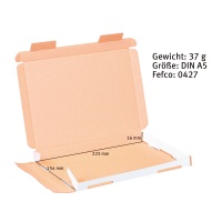 Großbriefkarton 230x160x20 mm - weiß MG5W