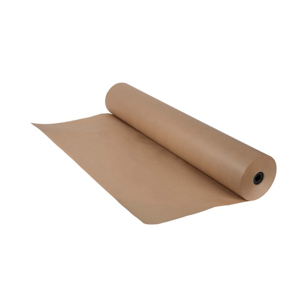 Packpapier-Rolle, Breite 1000 mm, 250 lfm Gewicht 18 kg, 70 g /m ² Kraftpapier PP204