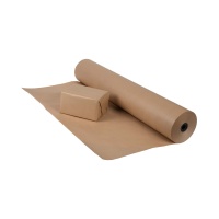 Packpapier-Rolle, Breite 1000 mm, 250 lfm Gewicht 18 kg, 70 g /m ² Kraftpapier PP204